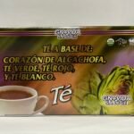 Té Corazón de Alcachofa, Te Verde, Rojo y Blanco GN + VIDA